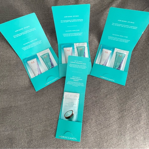 Moroccanoil Purple Shampoo, Conditioner Set of 3 & Intense Hydrating Hair Mask - Picture 3 of 6
